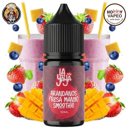 Aroma MiniLongfill Arándanos Fresa Mango Smoothie 10ml La Yaya