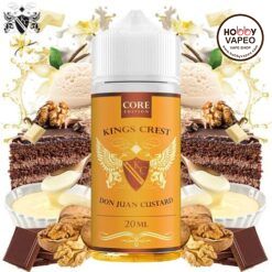 Aroma Don Juan Custard Core 20ml (Longfill) Kings Crest
