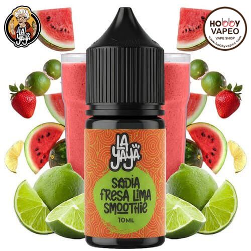 Aroma MiniLongfill Sandía Fresa y Lima Smoothie La Yaya