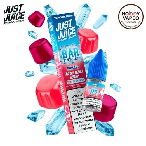 Frozen Berry Gummy Below Zero Just Juice Salts
