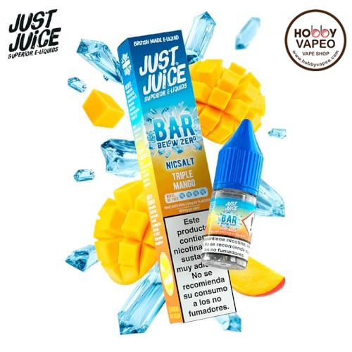 Triple Mango Just Juice Below Zero Salts