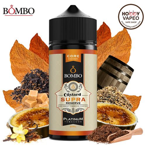 Aroma Custard Supra Reserve Core 20ml (Longfill) Platinum Tobaccos Bombo