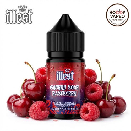 Aroma Minilongfill Cherry Sour Raspberry 5ml Illest