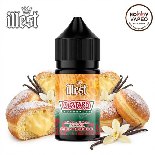 Aroma Minilongfill Custard Donut 5ml Illest