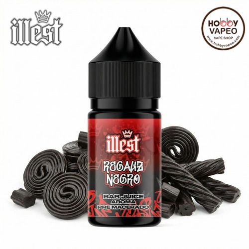 Aroma Minilongfill Regaliz Negro 5ml Illest