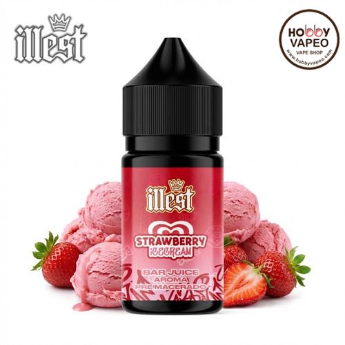 Aroma Minilongfill Strawberry Ice Cream 5ml Illest