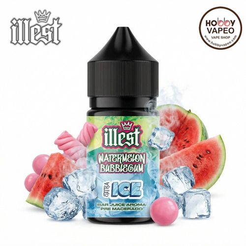 Aroma Minilongfill Watermelon Bubblegum Extra Ice 5ml Illest