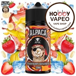 Aroma Strawberry Banana Ice 20ml (Longfill) Alpaca