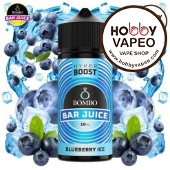 Aroma Blueberry Ice 10ml (Longfill) Hyper Boost Bombo Bar Juice