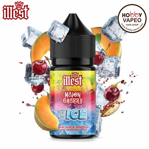Aroma Minilongfill Melon Cherry Extra Ice 5ml Illest