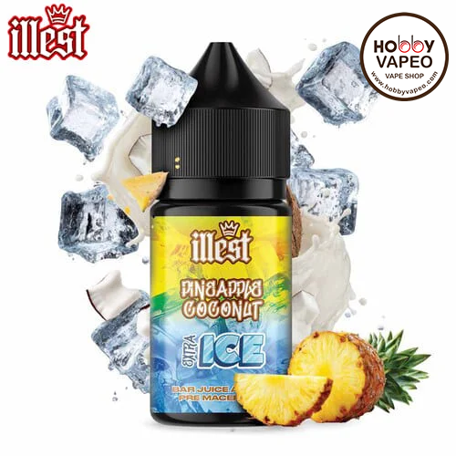Aroma Minilongfill Pineapple Coconut Extra Ice 5ml Illest