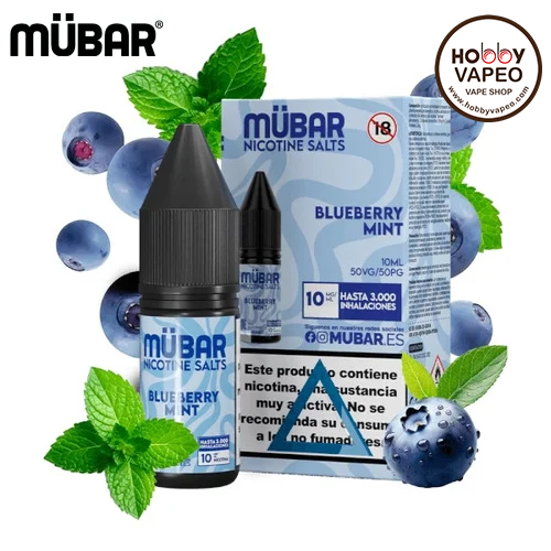 Blueberry Mint Mübar Nic Salts