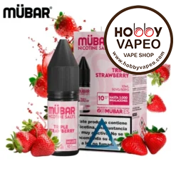 Triple Strawberry Mübar Nic Salts