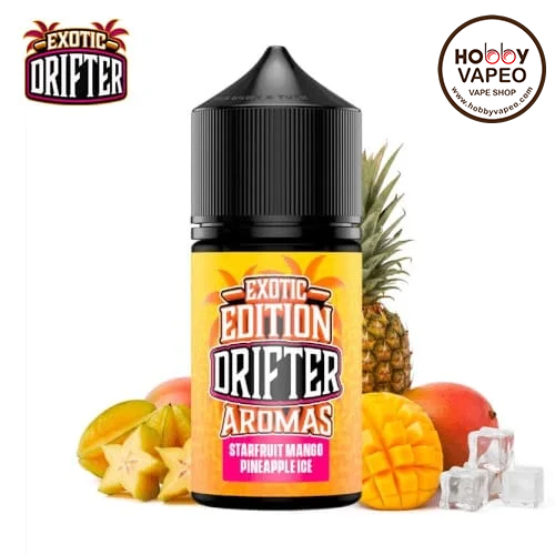 Aroma MiniLongfill Starfruit Mango Pineapple Ice 6ml Drifter Exotic