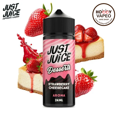 Aroma Strawberry Cheesecake 24ml (Longfill) Just Juice Desserts