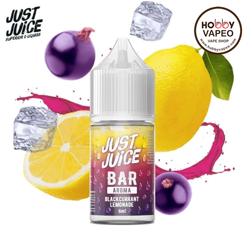 Aroma MiniLongfill Blackcurrant Lemonade 6ml Just Juice Bar Range