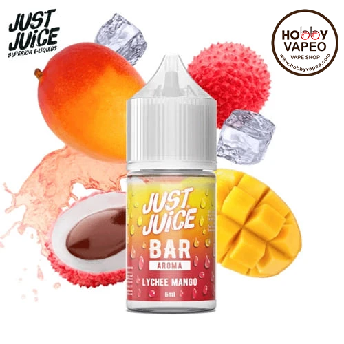 Aroma MiniLongfill Lychee Mango 6ml Just Juice Bar Range