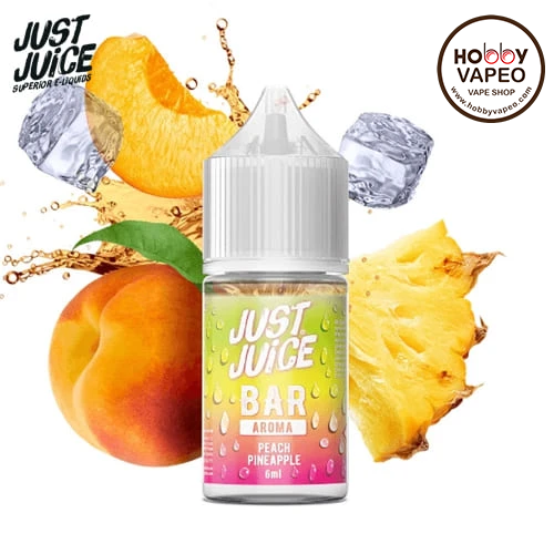 Aroma MiniLongfill Peach Pineapple 6ml Just Juice Bar Range