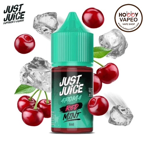 Aroma MiniLongfill Red Mint 6ml Just Juice Mint